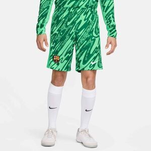 Nike FC Barcelona 2024/25 Stadium Goalkeeper Shorts Green 2XL Men's FN8860-329